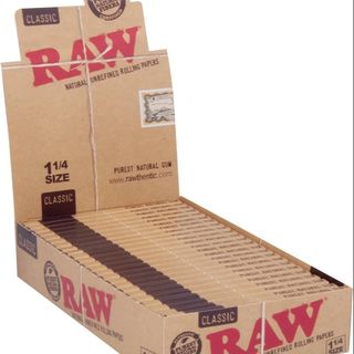 Raw Organic Hemp 1 1/4 Size