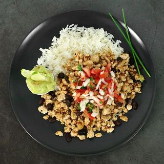Bowl Fiesta Turkey + Arroz jasmim + Pico de gallo (250g)