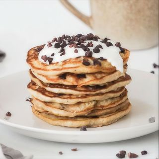 Panquecas Proteícas de Chocolate