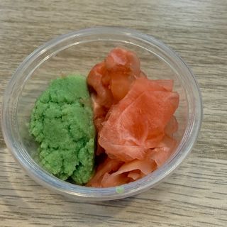 wasabi e gengibre