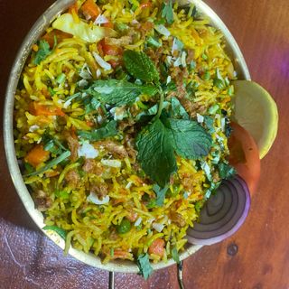 Lamb Biryani + Raita