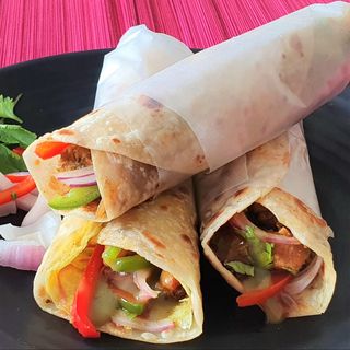 Chicken Egg Kathi Roll