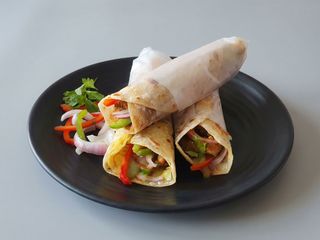 Chicken Egg Kathi Roll