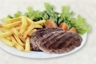 Menu Prato 2 Hambúrgueres