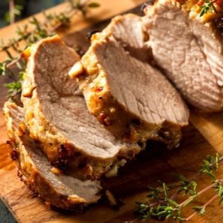 Lombinho coentros e mel 