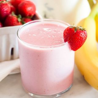 Banana & strawberry