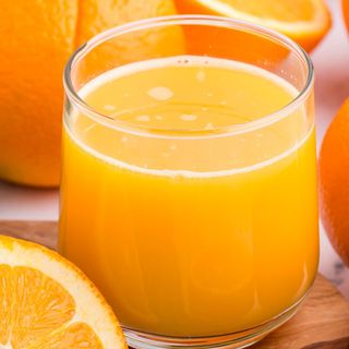 Fresh orange juice