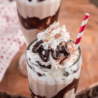 Ice cream milkshake