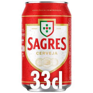 Cerveja Sagres 33cl