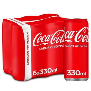 Coca-Cola Original Lata (pack 6)