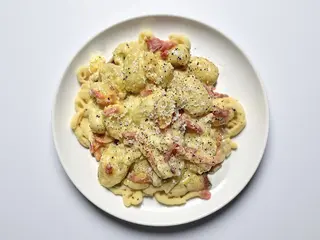 Gnocchi alla carbonara
