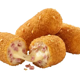 Porção Mini Croquete Queijo e fiambre 10 un