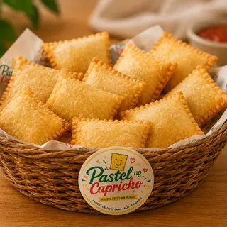Porção Mini Pastel de Feira 10 un