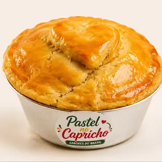 Empada de Frango e palmito