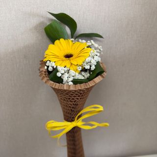 Ramo com uma gerbera