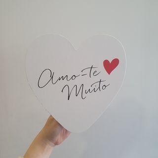 Coração Grande "Amo-te Muito"
