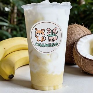 Banana Coco com Leite