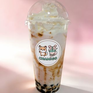 Granizado com Chantilly  Taro