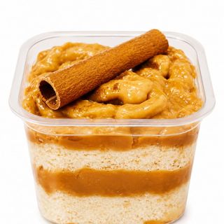 Bolo no pote de churros