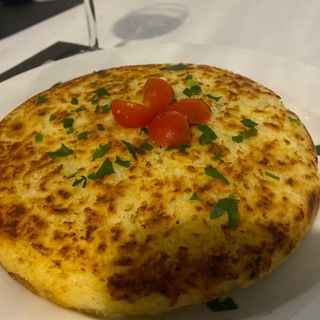 Batata Rosti de Estrogonofe de Carne
