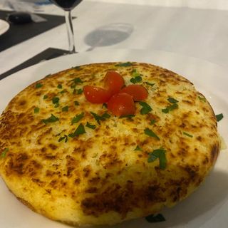 Batata Rosti Calabresa com catupiry