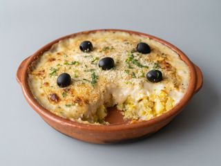 Bacalhau com natas
