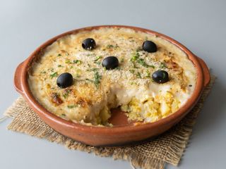 Bacalhau com natas