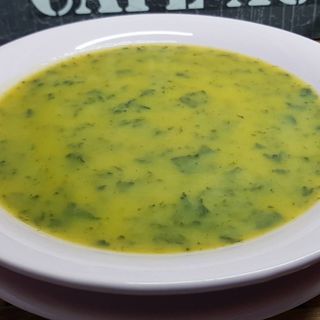 Sopa do dia-Espinafres