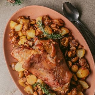 PERNIL ASSADO NO FORNO