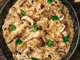 Bifinhos com Cogumelos