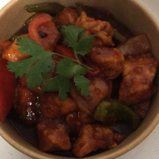 Chicken plum sauce 
