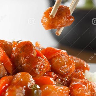 Beef sweet and sour 