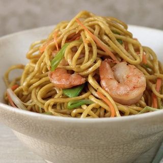 Chow-mein prawn 