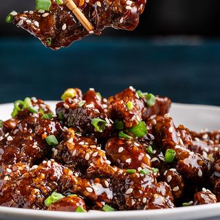Crispy honey beef 