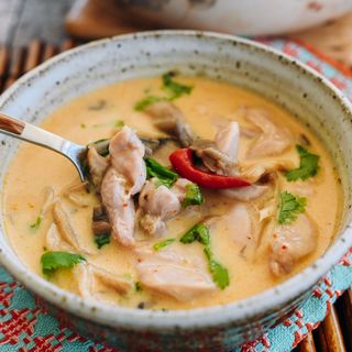 Tom kha soup chicken 