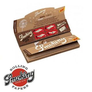 Smoking Thinnest Brown King Size + Filtros