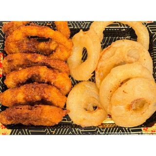 B5. Cebola Frita e Lulas Fritas