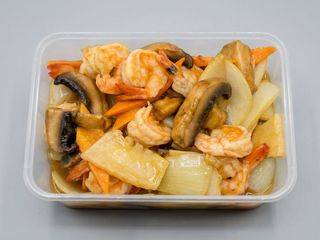 B8. Gambas Salteadas