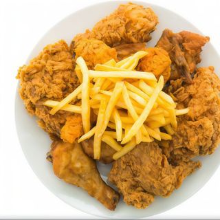 Frango A P. C/ Batata Frita