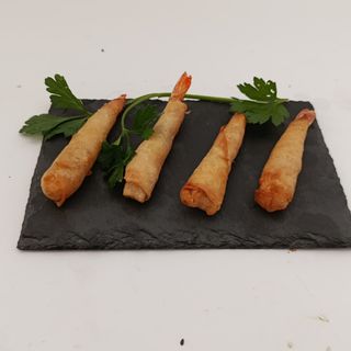 ³ Crepe de gambas