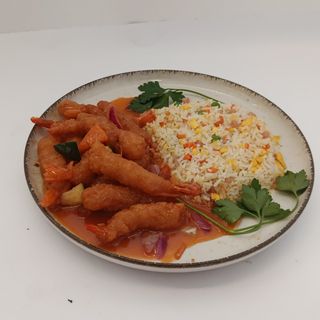 ⁷² Gambas agridoce