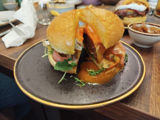 Hambúrguer d'Vegetariano ( sem batata)