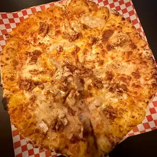 Pizza Pêra, Brie, Nozes e Mel