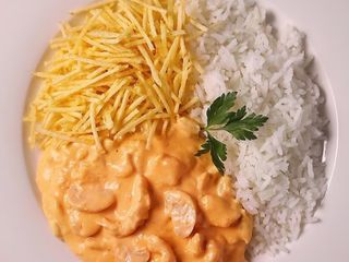 Strogonoff de frango