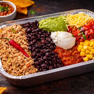 Burrito Bowl Sofritas (Vegan) (Tofu temperado)