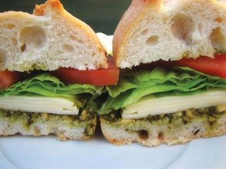 Sandes Mista com Alface e Tomate