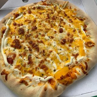 Peito de Peru Aos Queijos