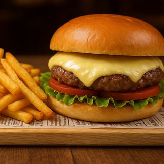 Hambúrguer Clássico