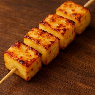 Espetinho de Queijo Coalho