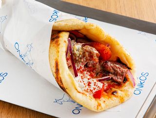 Porco Pita Souvlaki